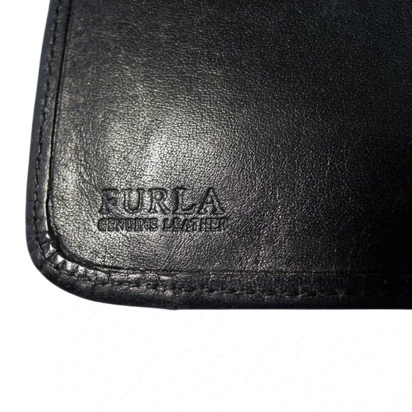 FURLA Vintage Lamb Leather Zip Around Continental Wallet - Picture 7 of 11